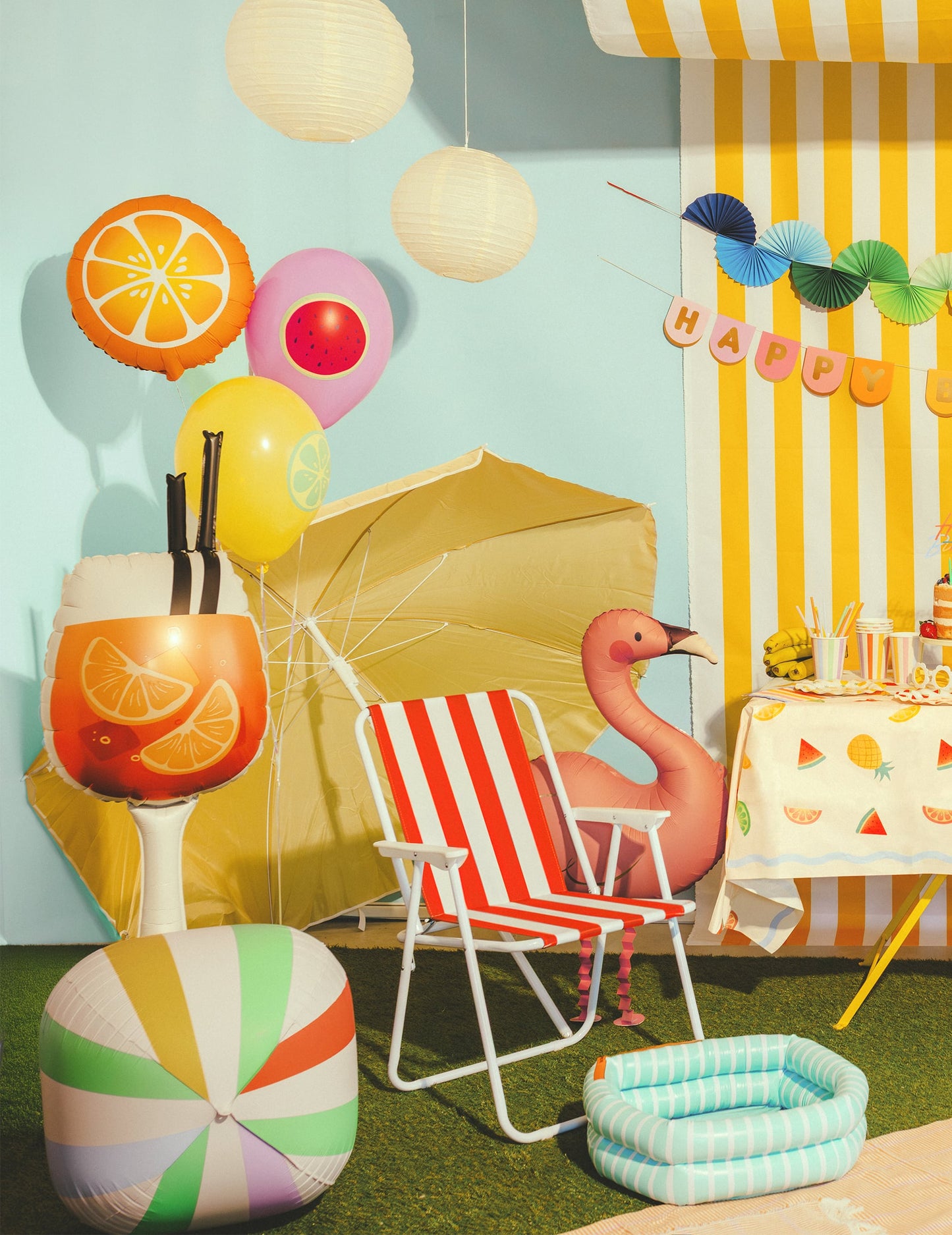 Алуминиев балон коктейл Spritz 34 x 100 cm
