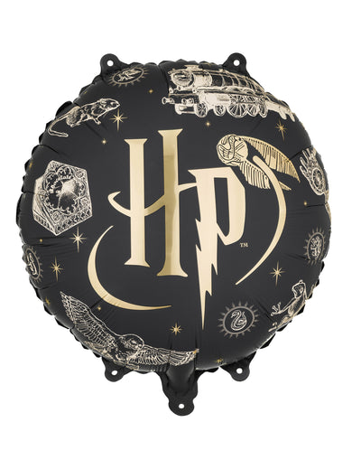 Алуминиев балон Harry Potter™ черен 35 см