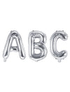 Ballon aluminium lettre pour fête argentée