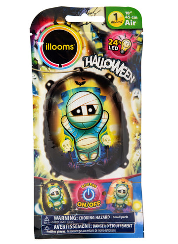 Светещ алуминиев балон мумия Illooms 45 cm