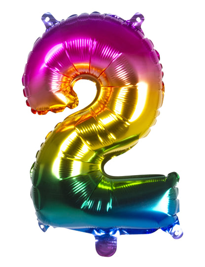 Многоцветна алуминиева топка 35 cm