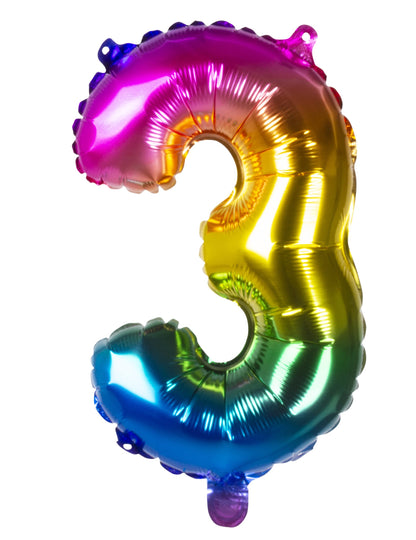 Многоцветна алуминиева топка 35 cm