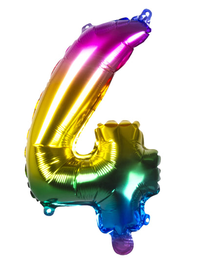 Многоцветна алуминиева топка 35 cm