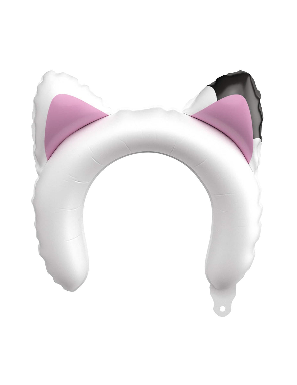 Ballon aluminium Oreilles de chat Gabby et la maison magique pour enfant blanc rose et noir