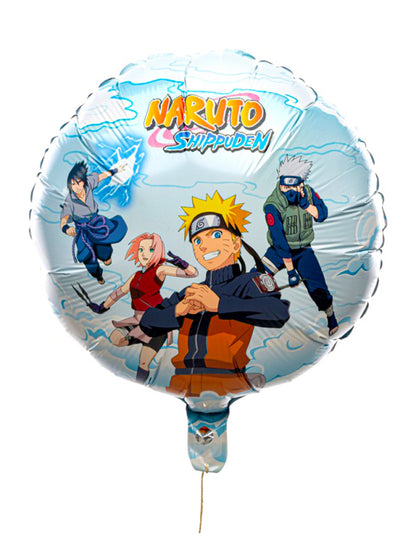 Кръгъл алуминиев балон Naruto Shippuden™ 43 см