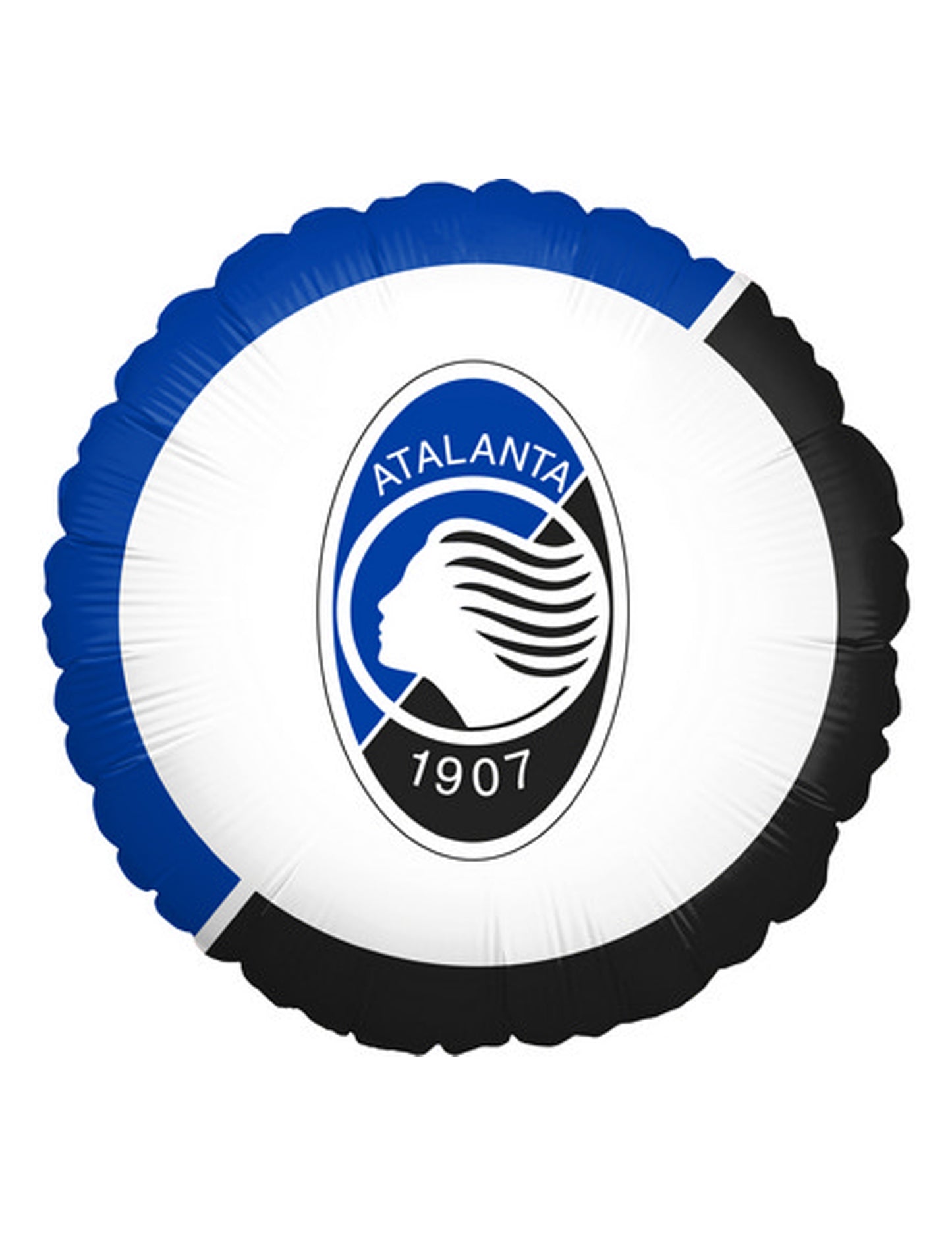 Алуминиева топка Atalanta™ в бяло и синьо 43 cm