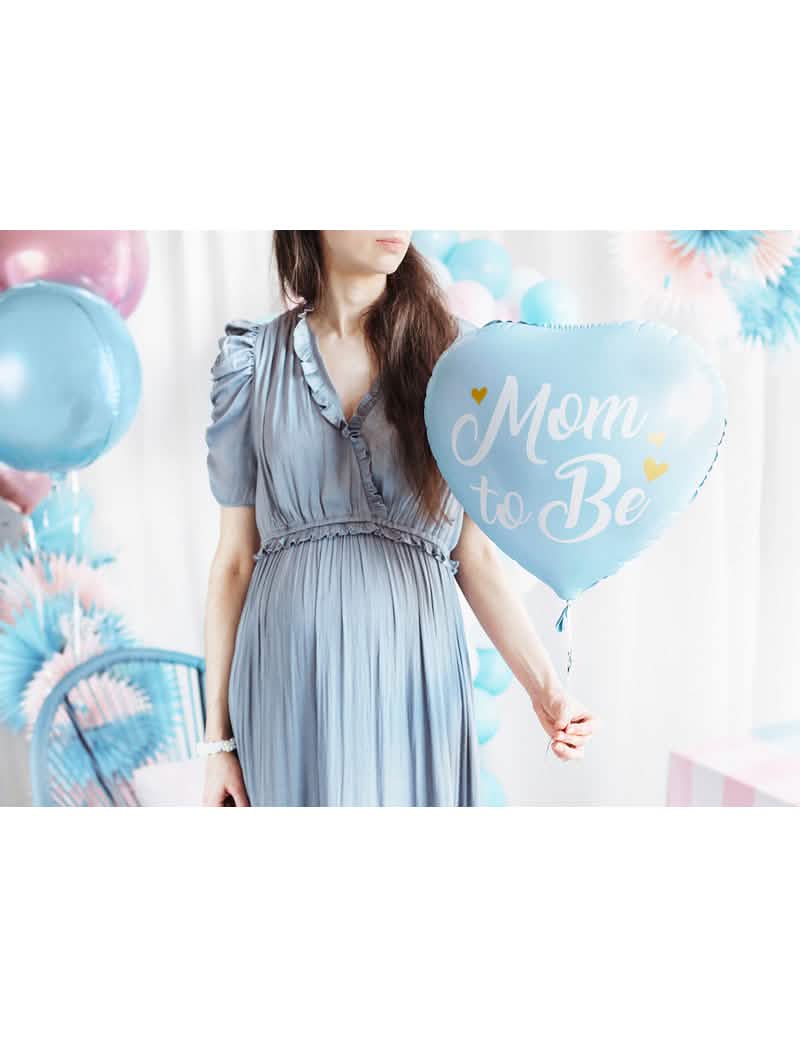 Поставяне на алуминиевия балон Mom to be