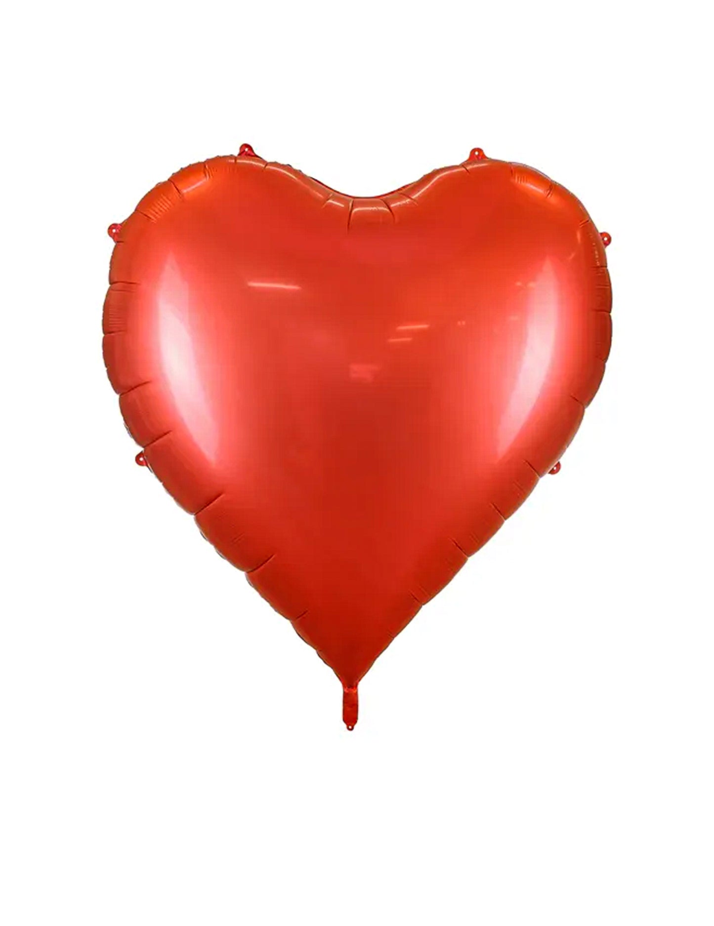 Гигантска червена алуминиева топка във формата на сърце XXL 1.36 x 1.29 м