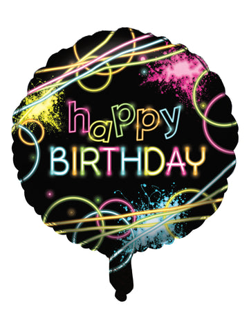 Честит рожден ден парти 45 см алуминиев алуминиев балон