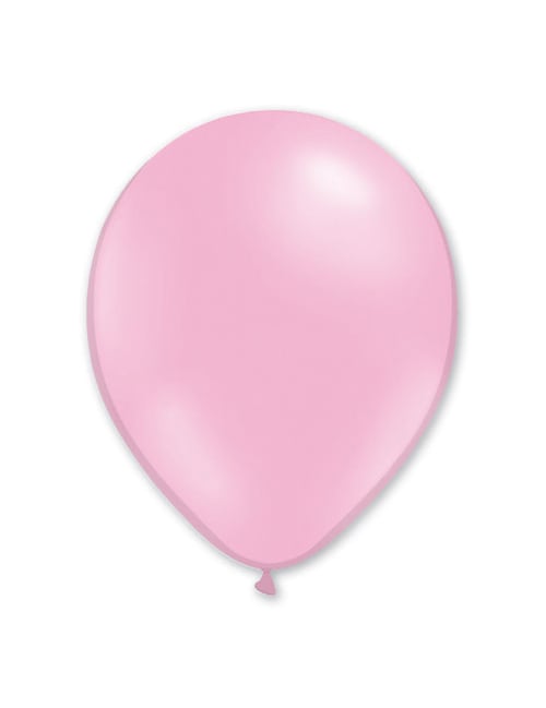 Ballons de fête pour décoration rose