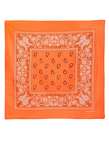 Флуоресцентна оранжева бандана за възрастни