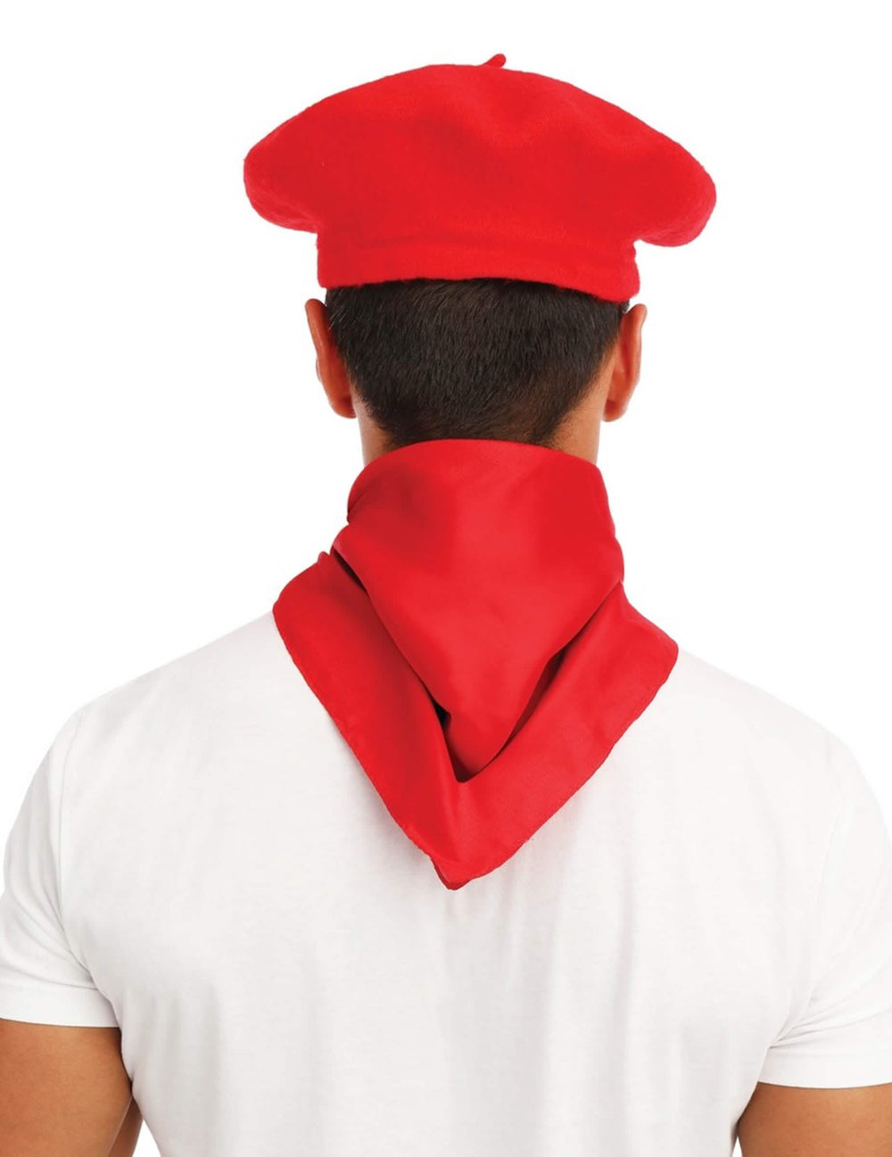 Vue de dos du bandana féria