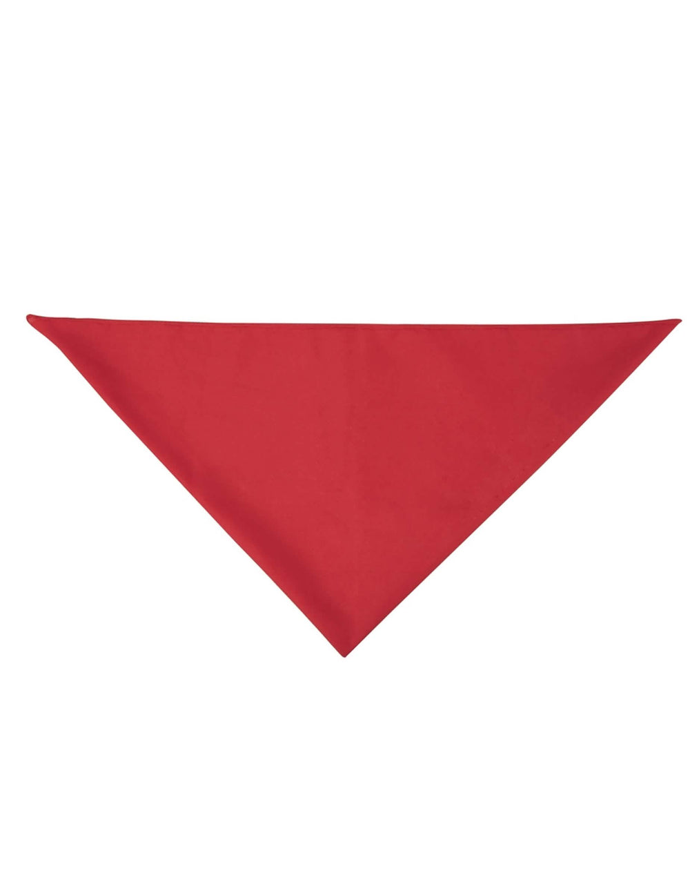 Vue à plat du bandana féria