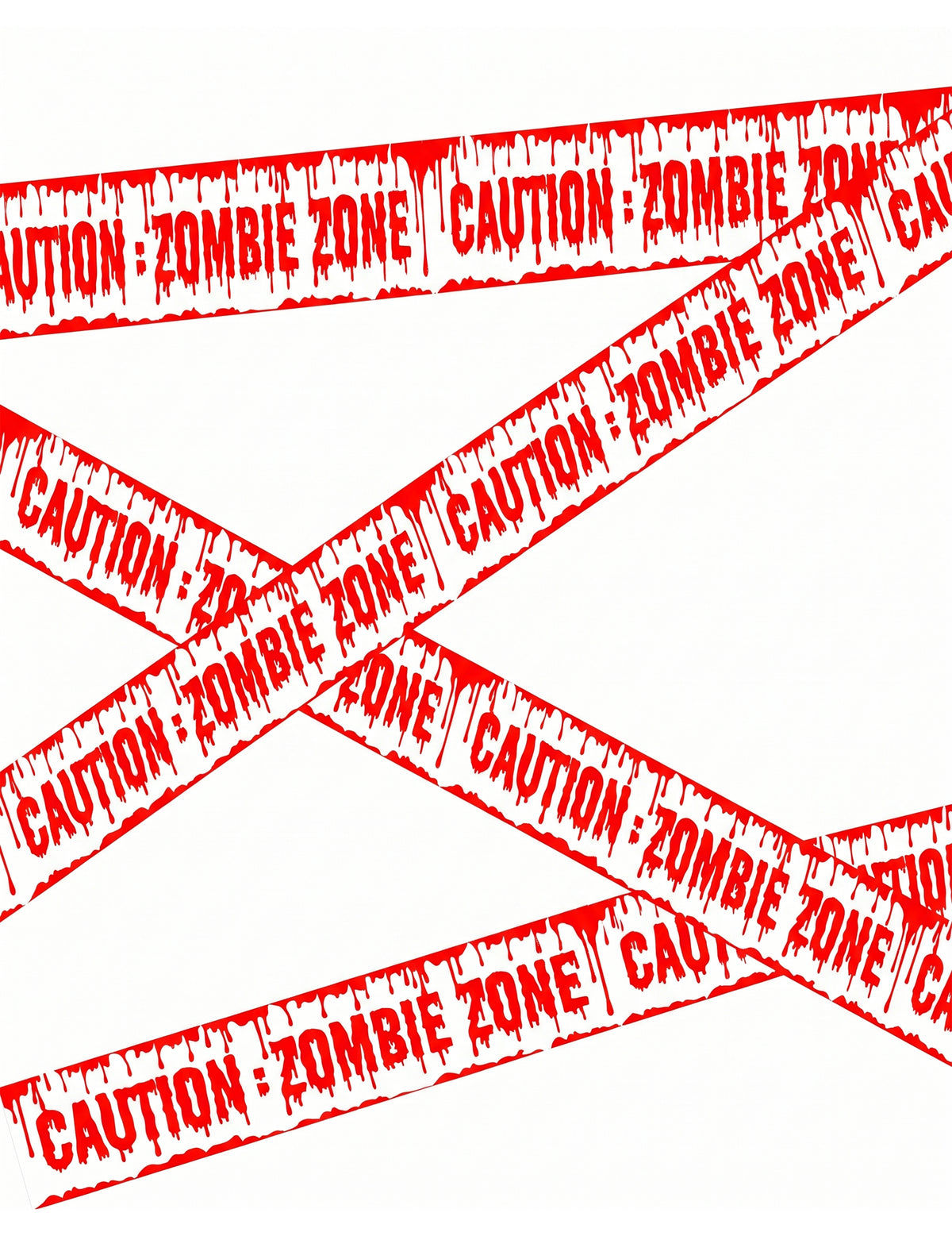 Оградителна лента Zombie Zone 6м