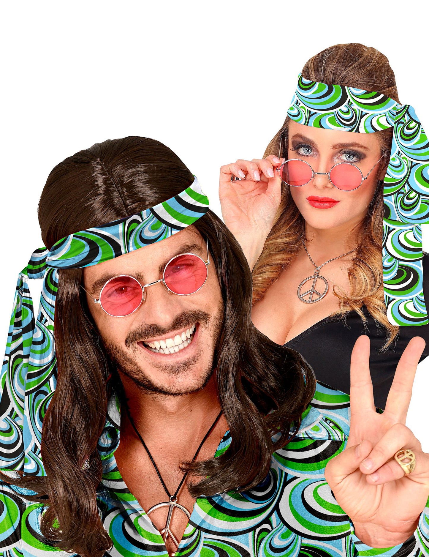 70 -те години вълна банер за възрастни