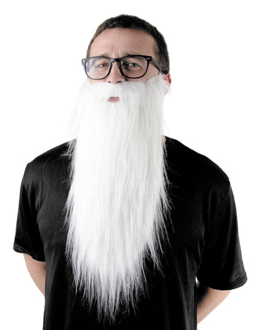 Дълго възрастна бяла брада