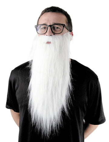 Дълго възрастна бяла брада