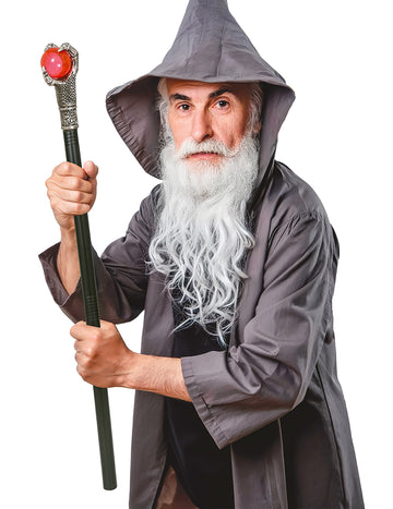 Персоналът на Wizard с нокти и Red Orb 78 cm