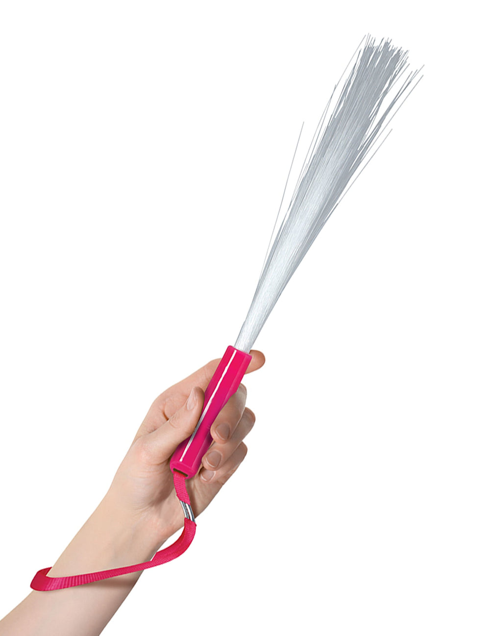 Baton lumineux fibre optique pour la fête rose