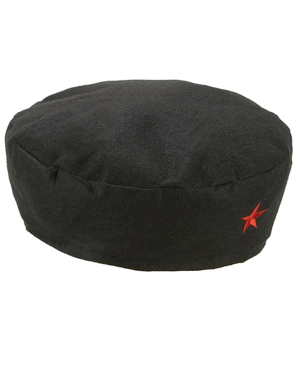 Vue de profil du béret Che Guevara