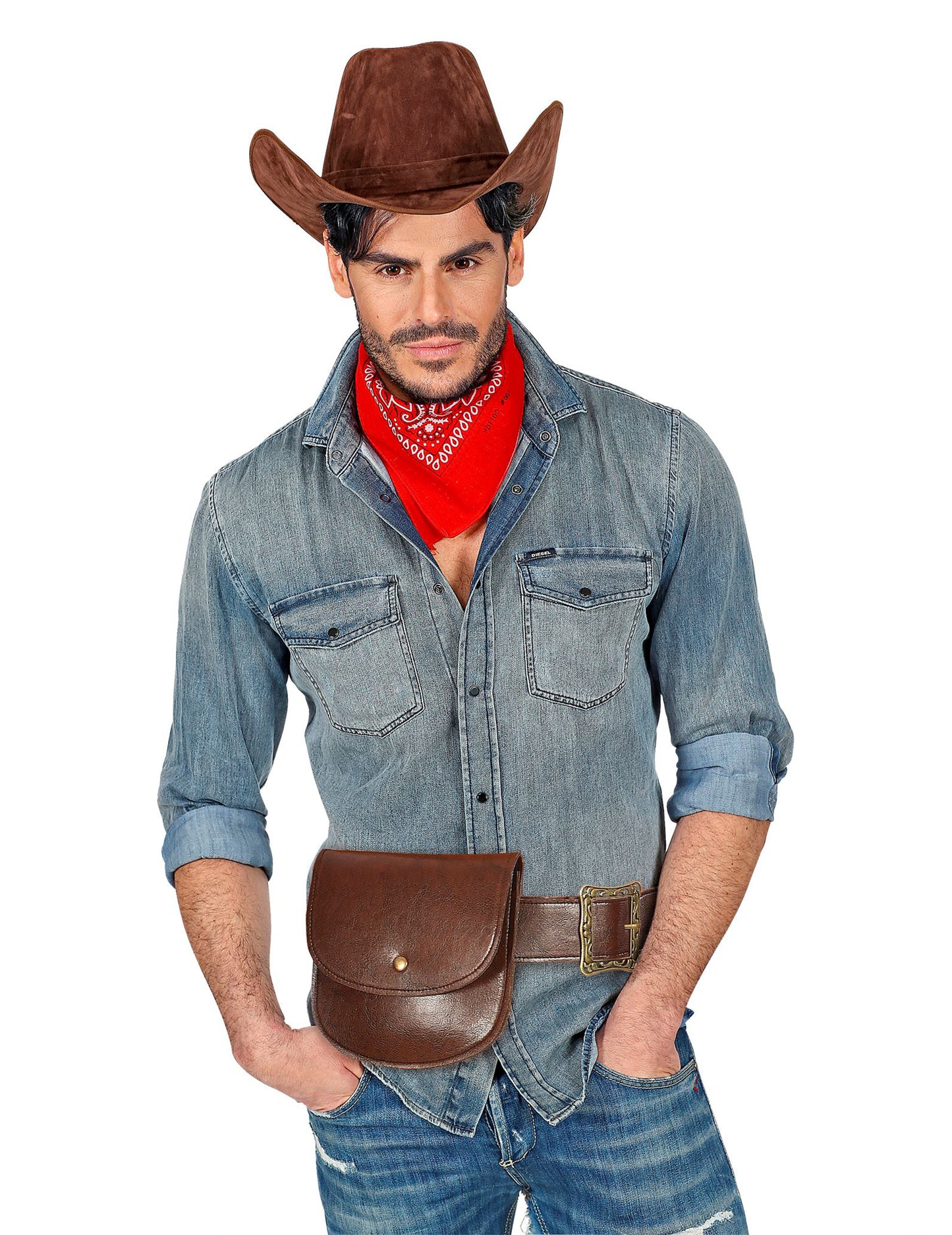 Чанта с кестеняв буза кафява