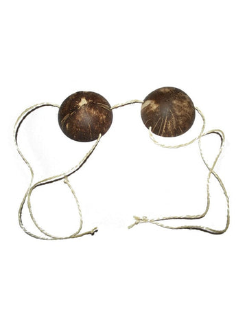 Soutien-gorge noix de coco pour femme marron naturel