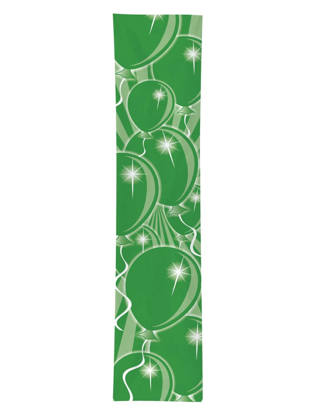 Bannière ballon pour fête d'anniversaire verte