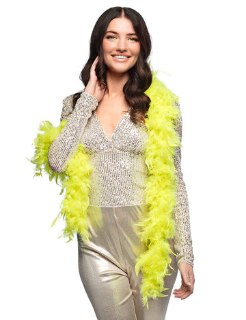 Неоново жълто боа 50 g