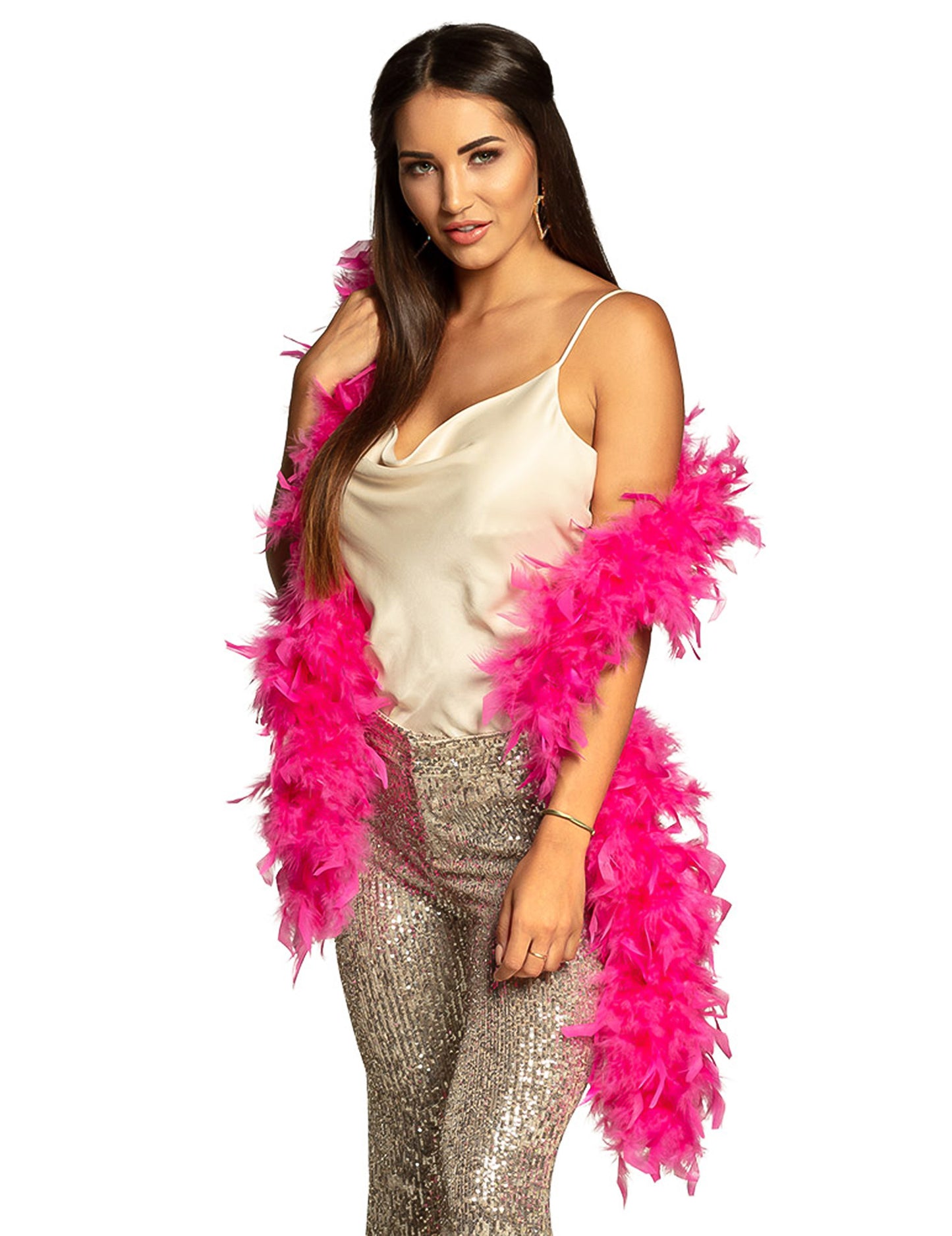 Boa rose fluo UV pour femme 50 g