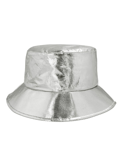 Сребърна метална шапка за възрастни