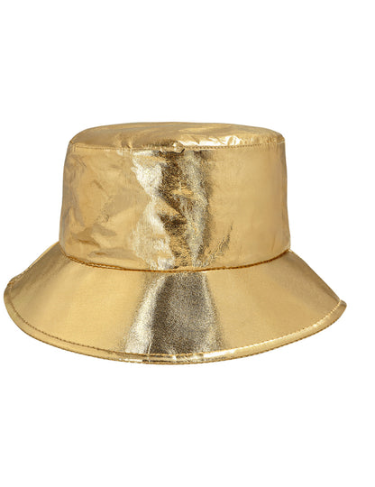 Златна метална шапка за възрастни