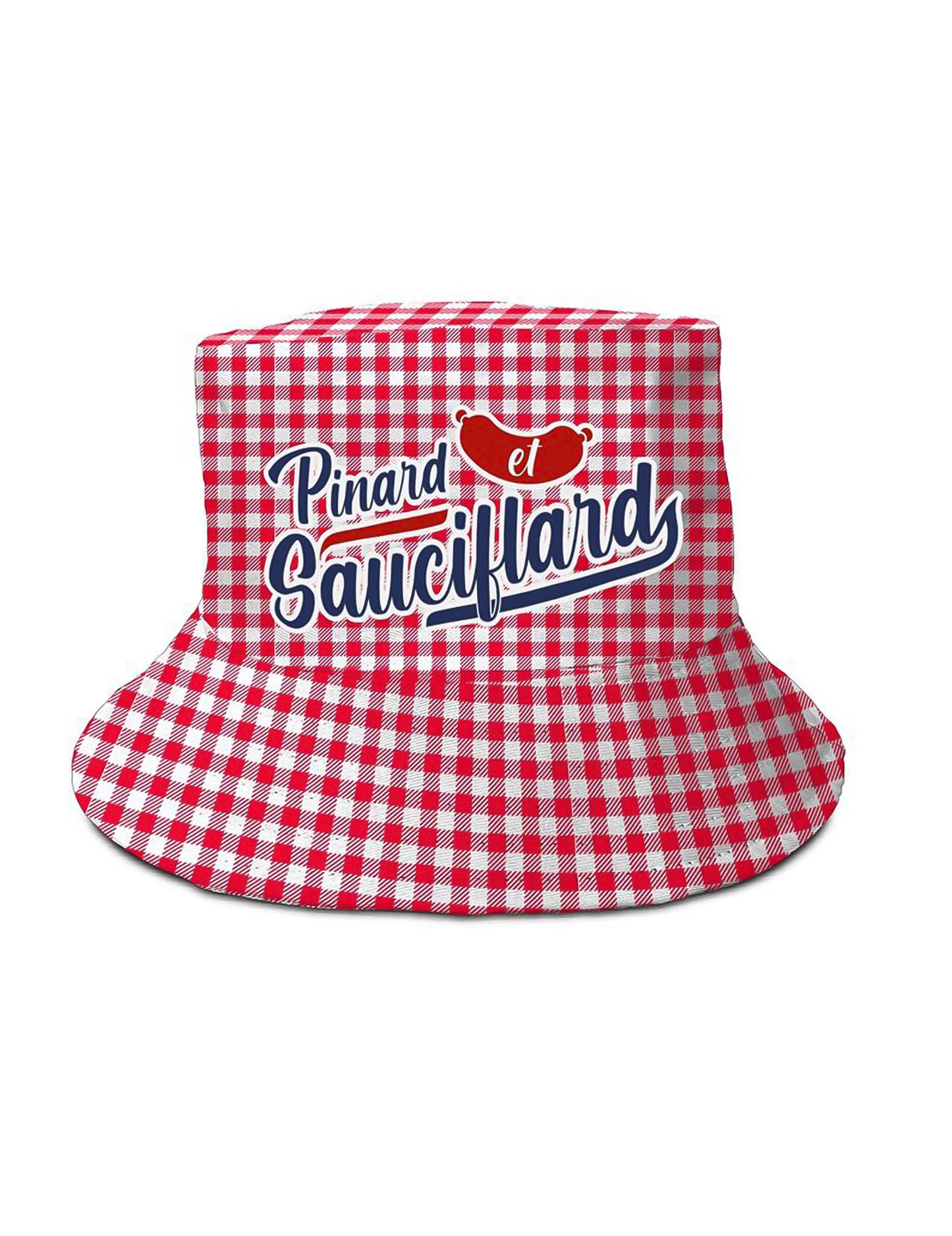 Шапка с форма на барел и наденица за възрастни 