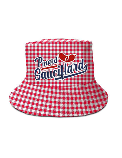 Шапка с форма на барел и наденица за възрастни 