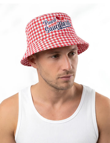 Шапка с форма на барел и наденица за възрастни 