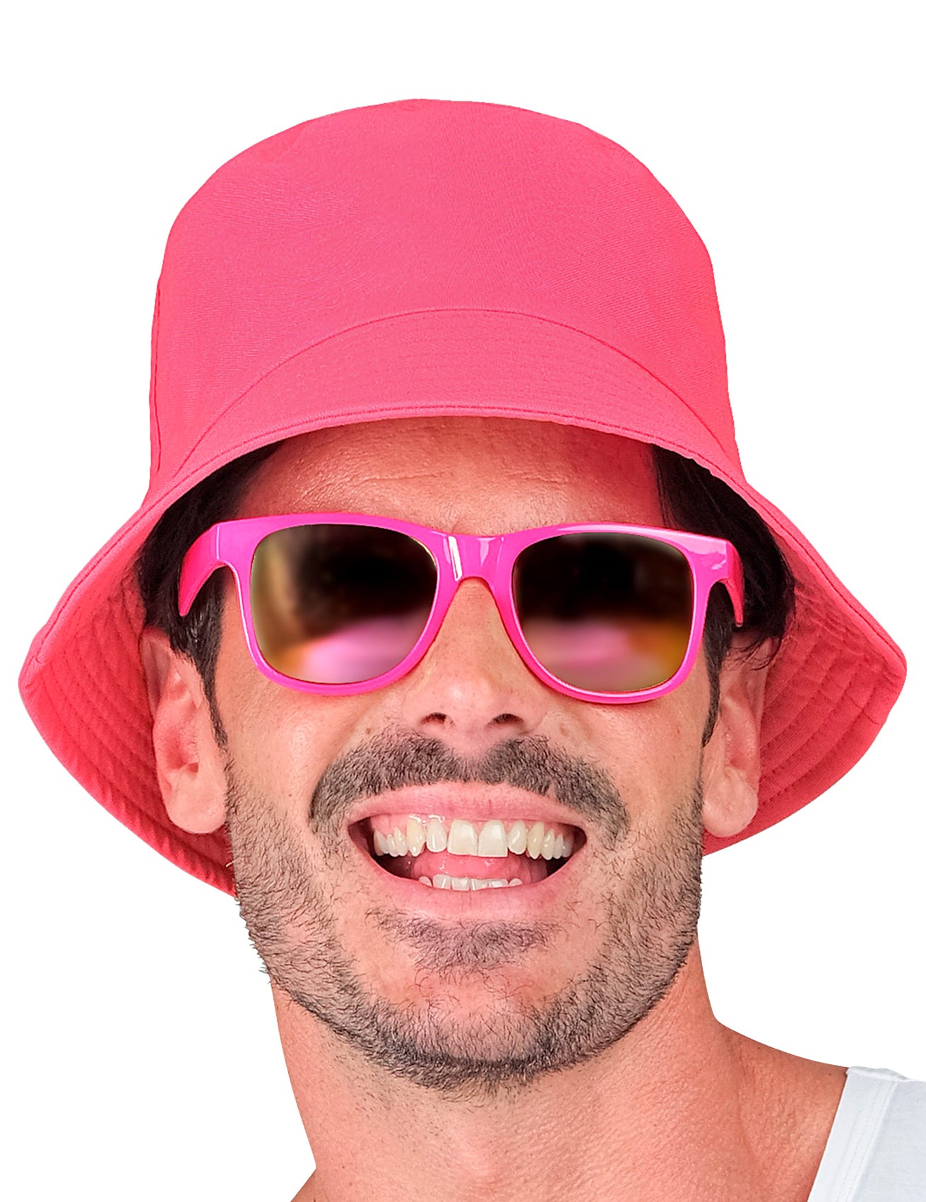 Флуоресцентно розово боб за възрастни