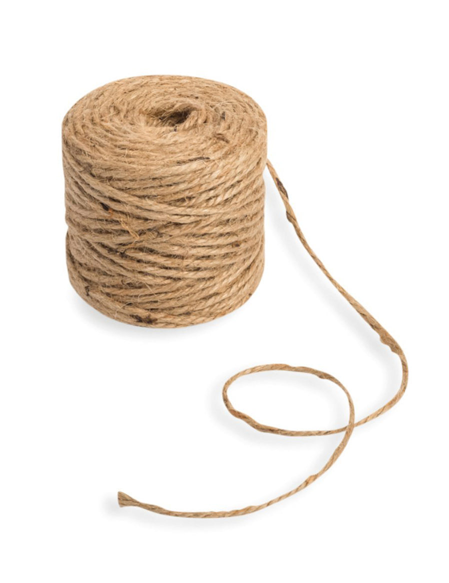 Bobine de cordelette décoration polyvalente marron naturel