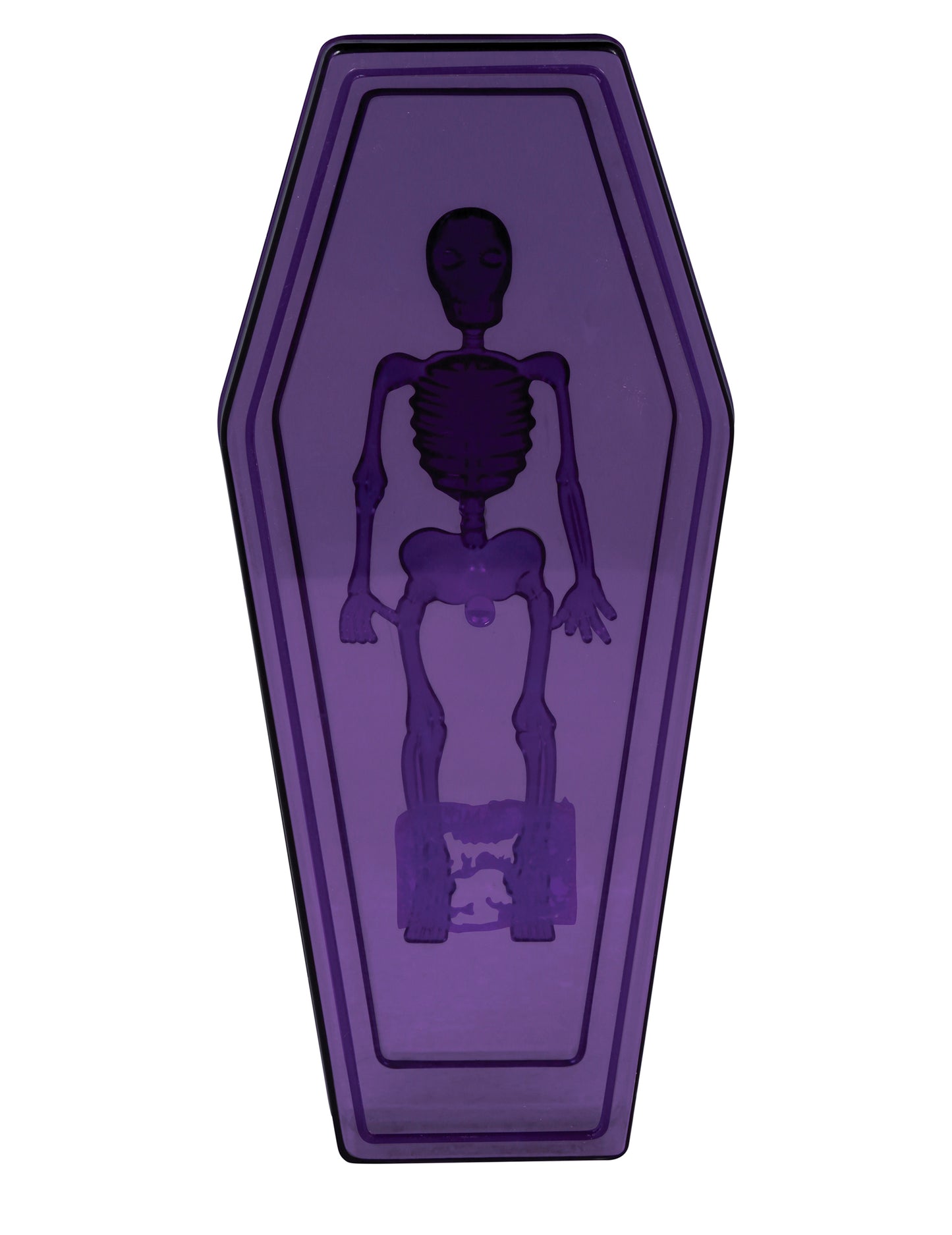 Лилава кутия за ковчег 19 cm