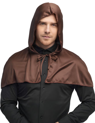 Възрастен кафява средновековна шапка