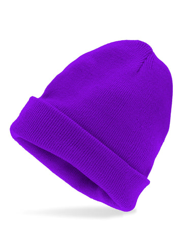 Лилава шапка за възрастни