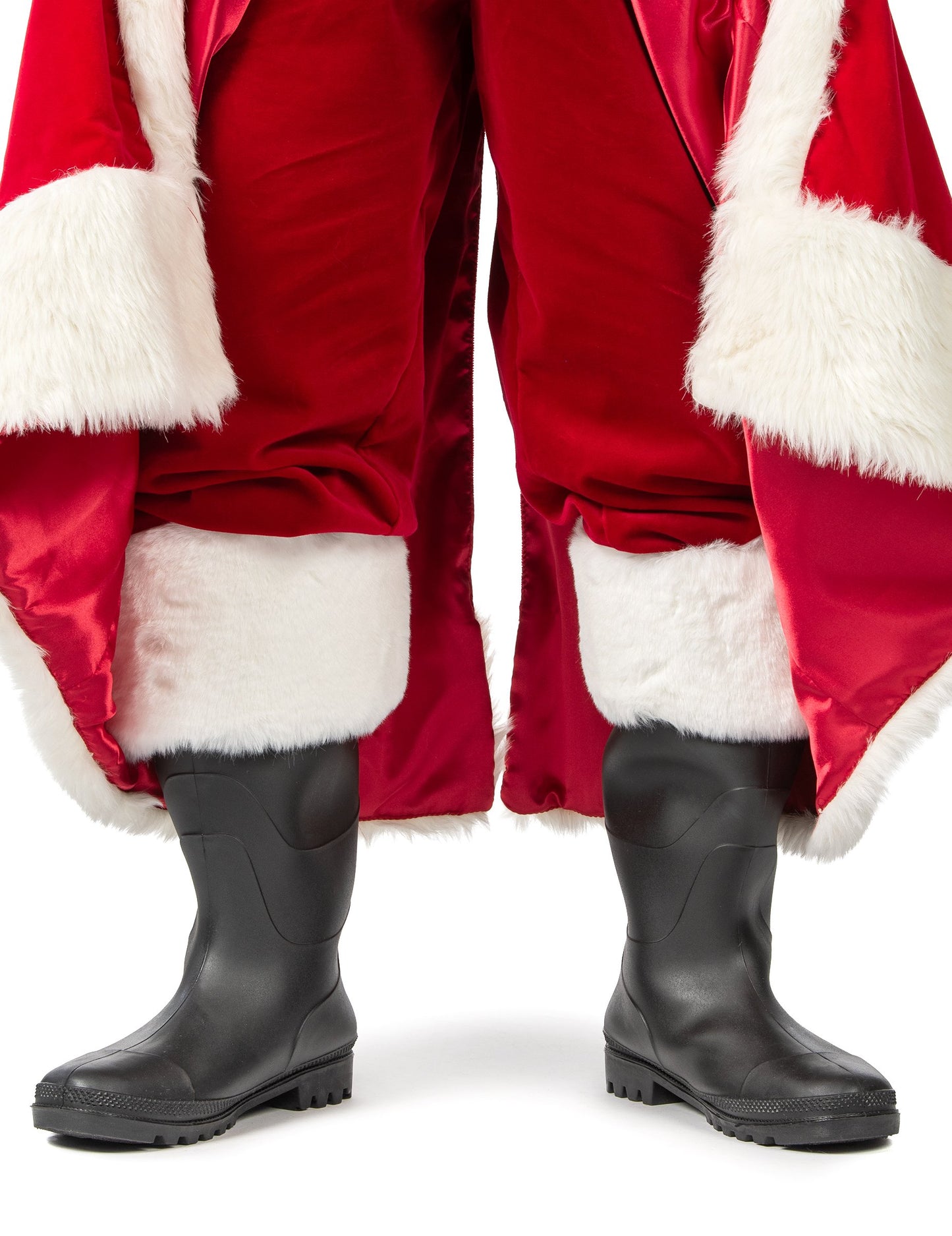 Премиум ботуши на Дядо Коледа с козина