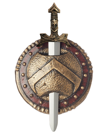 Пластмасов спартански щит и спартанска скорост