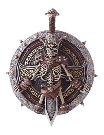 Пластмасов щит и викинг меч
