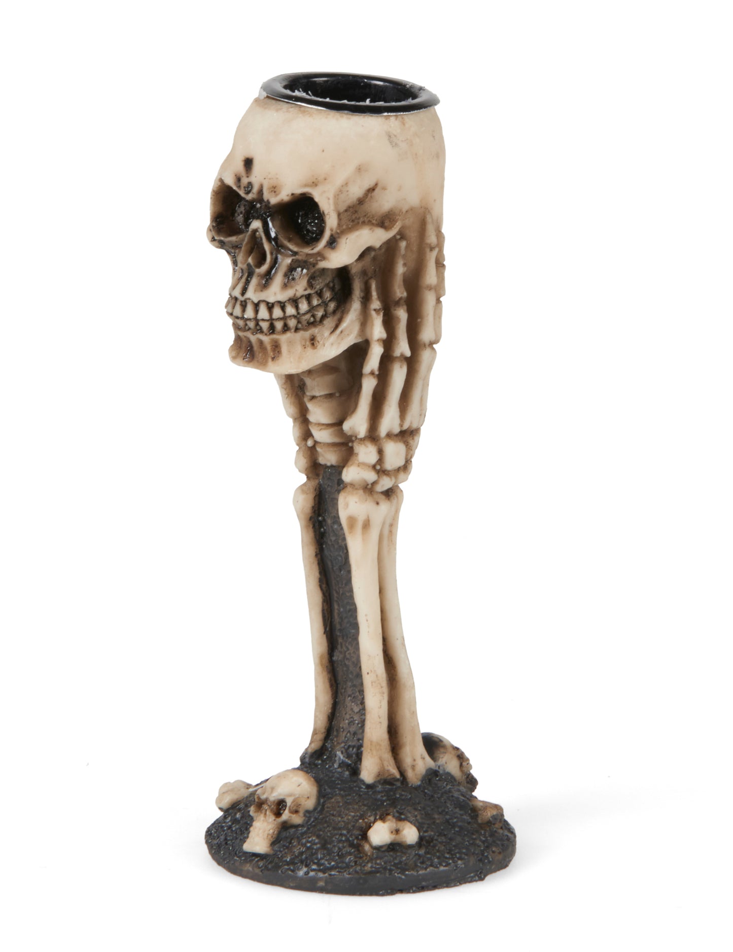 Притежател на свещи за кости и черепи 12.5 cm