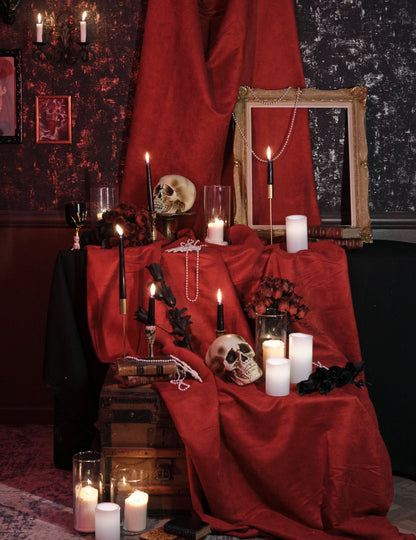 Притежател на свещи за кости и черепи 12.5 cm