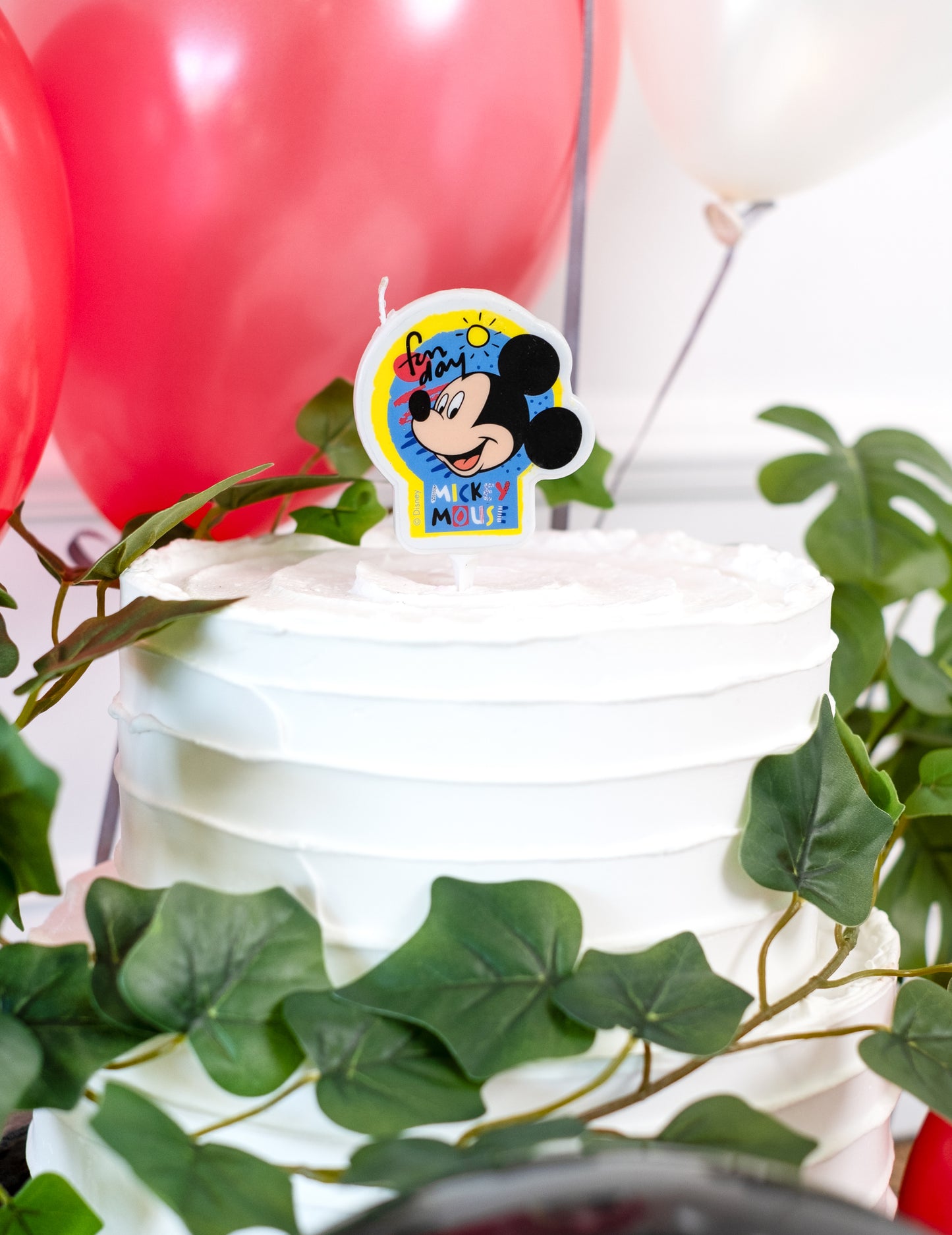Свещичка за рожден ден Mickey™ 7,5 cm 