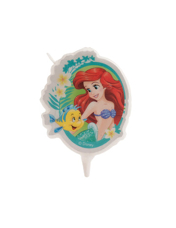 Свещ за рожден ден Малката русалка 7,5 cm