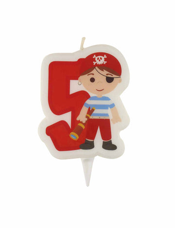 Пиратска свещ за рожден ден 5