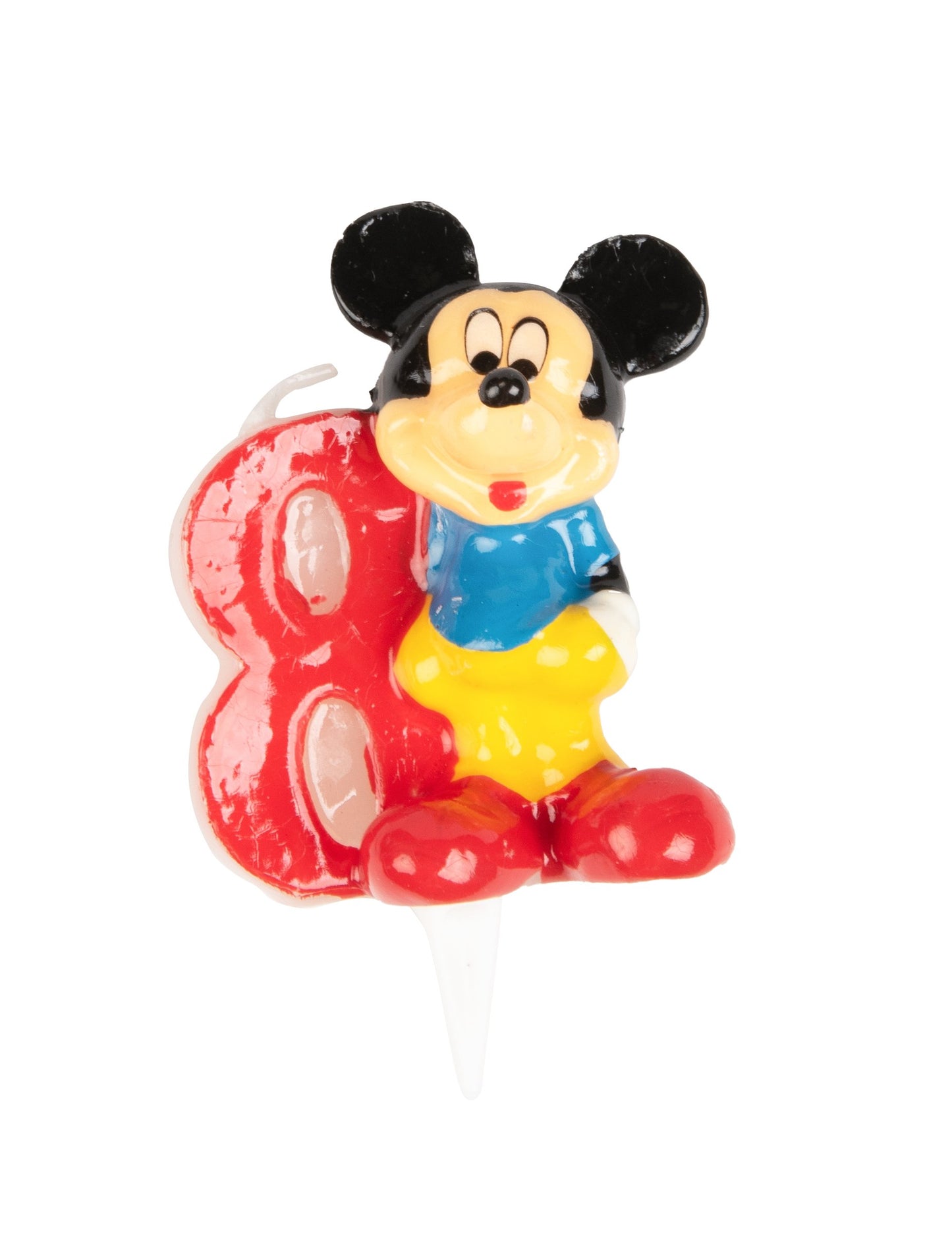 Свещичка с цифра 8 Mickey за рожден ден Disney 