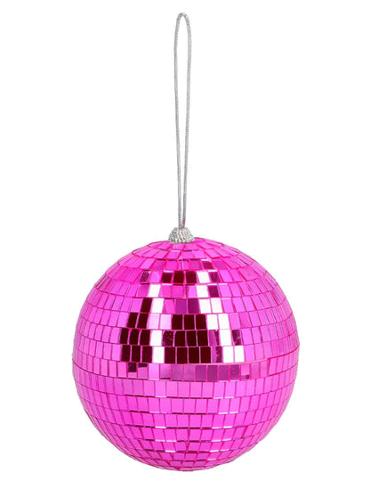 Fuchsia 15 розова фасетна топка cm