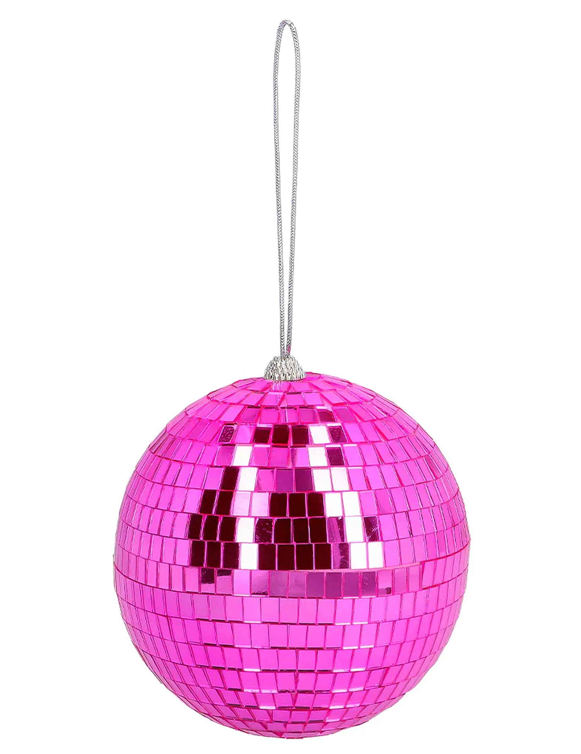 Gros plan sur la cordelette de suspension de la boule à facette disco pour décoration de fête